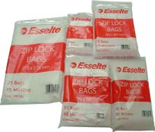 Esselte Re-Seal Polybags 75x100 50PK